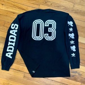 Adidas LS Skateboarding Tee Sz L